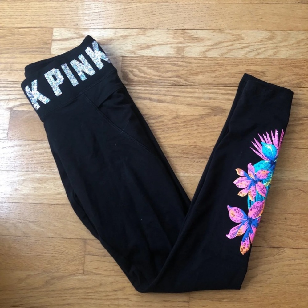 Victoria Secret Pink Bling Leggings